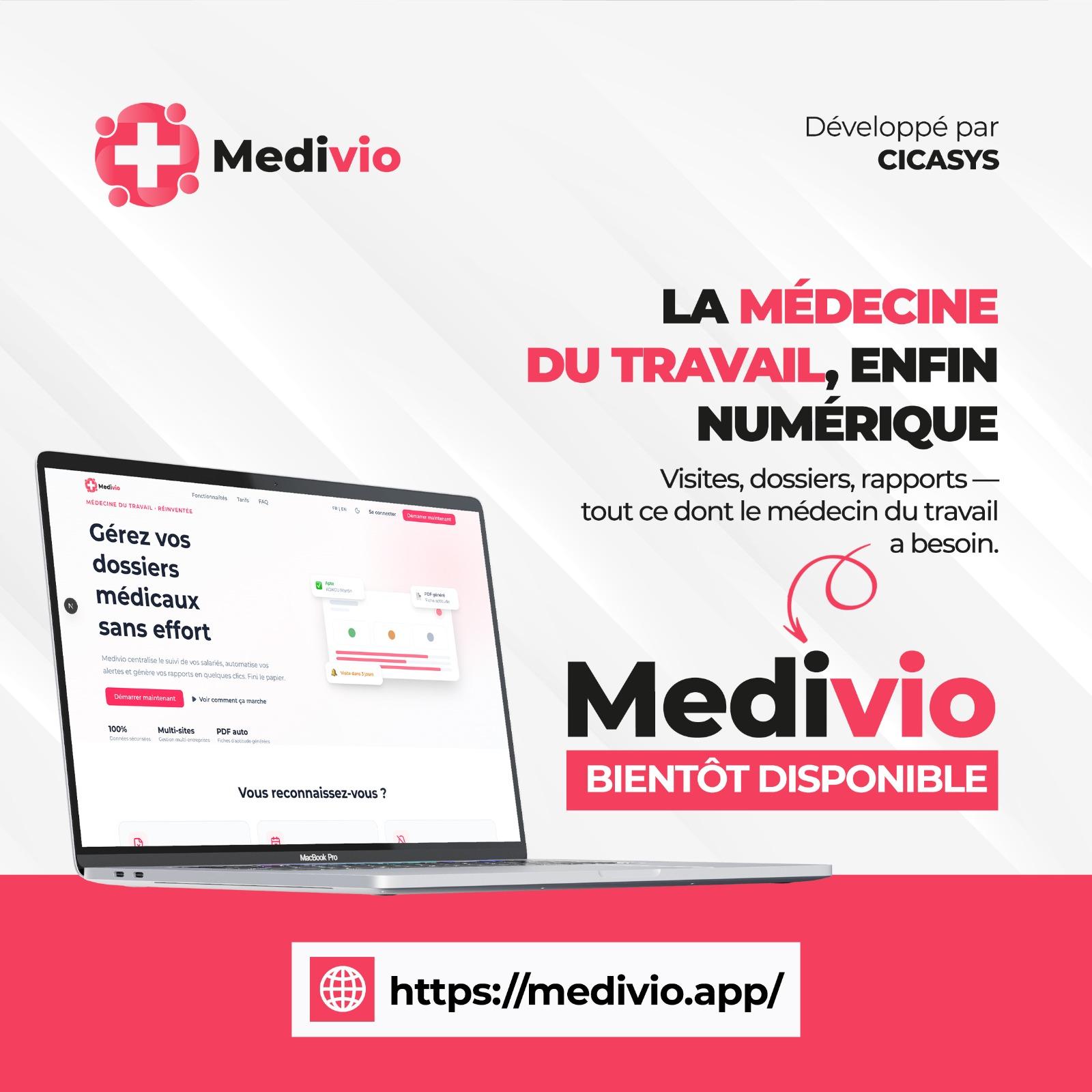 Aperçu du projet Medivio